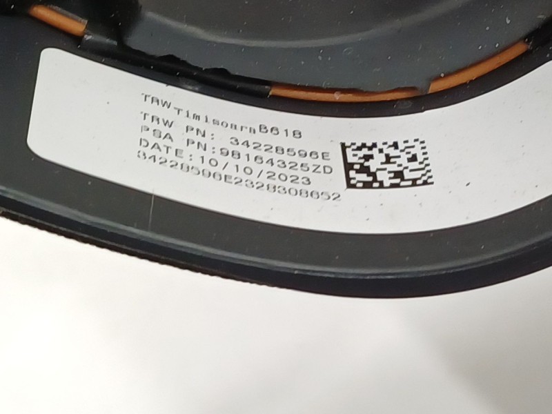 Recambio de volante para citroën c3 iii (sx) 1.5 bluehdi 100 (sxyhyp, sxyhtu) referencia OEM IAM 98164325ZD  