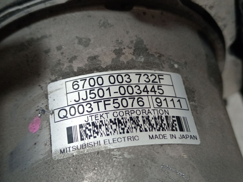 Recambio de cremallera direccion para mercedes-benz clase b (w247) 247 referencia OEM IAM JJ501003445  