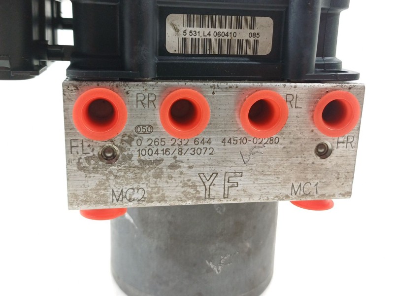 Recambio de abs para toyota auris luna+ referencia OEM IAM 4451002280  0265232644