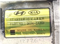 Recambio de motor arranque para hyundai tucson essence bluedrive 2wd referencia OEM IAM 361002A950   2