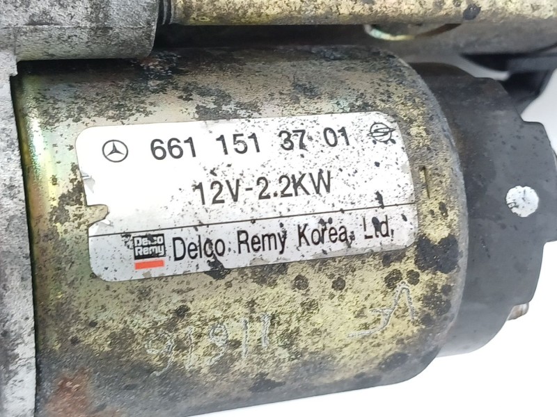 Recambio de motor arranque para ssangyong rexton 2.9 td gls referencia OEM IAM 6611513701  