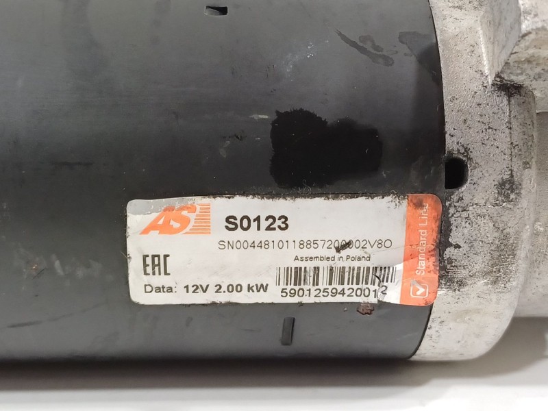 Recambio de motor arranque para citroën jumper ii furgoneta 2.2 hdi 100 referencia OEM IAM 1638117780  