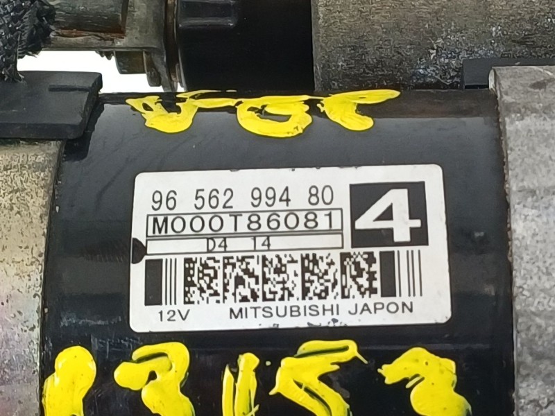 Recambio de motor arranque para peugeot 307 (s1) xr referencia OEM IAM 9656299480  