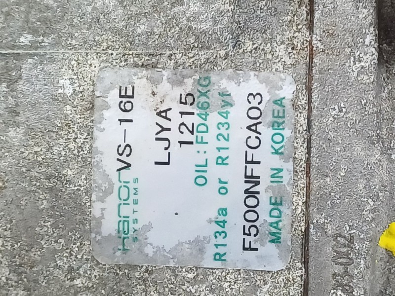 Recambio de compresor aire acondicionado para hyundai tucson essence bluedrive 2wd referencia OEM IAM F500NFFCA03  97701D7100