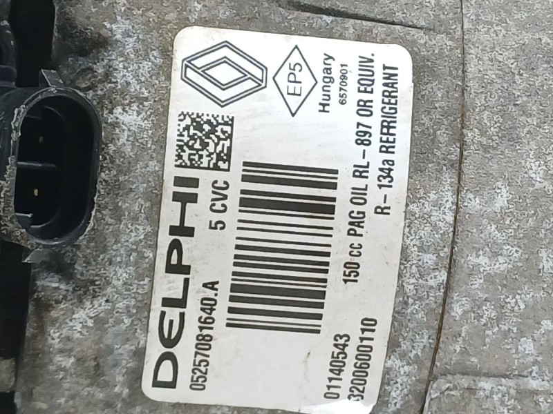 Recambio de compresor aire acondicionado para renault megane ii coupe/cabrio dynamique referencia OEM IAM 8200600110  