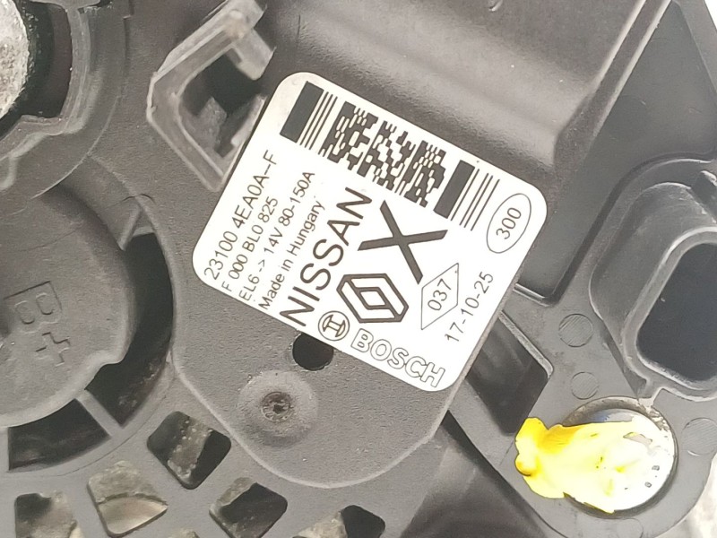 Recambio de alternador para nissan qashqai ii (j11, j11_) 1.5 dci referencia OEM IAM 231004EA0AF  