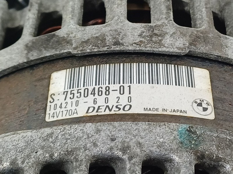 Recambio de alternador para bmw serie 3 berlina (e90) 320i referencia OEM IAM 7550468 12317550468 1042106020