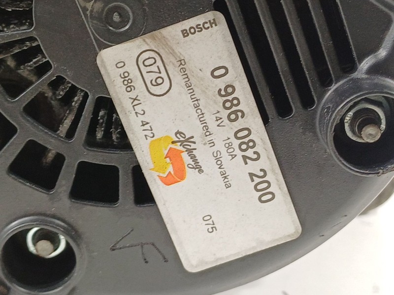 Recambio de alternador para bmw 3 coupé (e92) 320 i referencia OEM IAM 0986082200  12317802619