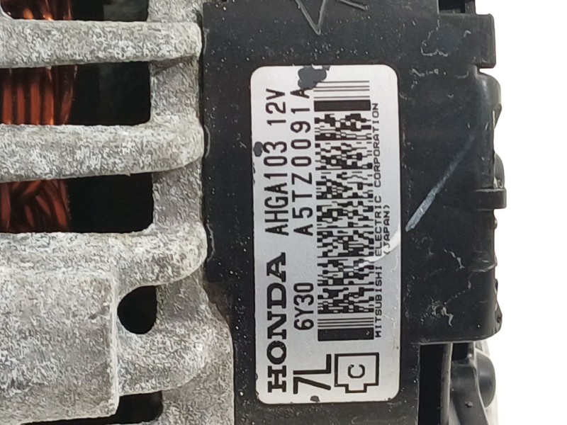 Recambio de alternador para honda jazz (gk) confort 5p referencia OEM IAM AHGA103  A5TZ0091A