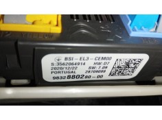 Recambio de caja reles / fusibles para peugeot 208 2020 referencia OEM IAM 9832880280   2