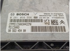 Recambio de centralita motor uce para citroën c3 referencia OEM IAM 9856345480  0281039556 2