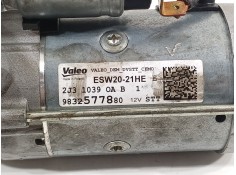 Recambio de motor arranque para citroën c3 referencia OEM IAM 9832577880   2