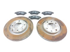 Recambio de disco freno delantero para citroën c3 referencia OEM IAM 1647868480 1611140680 9805503780