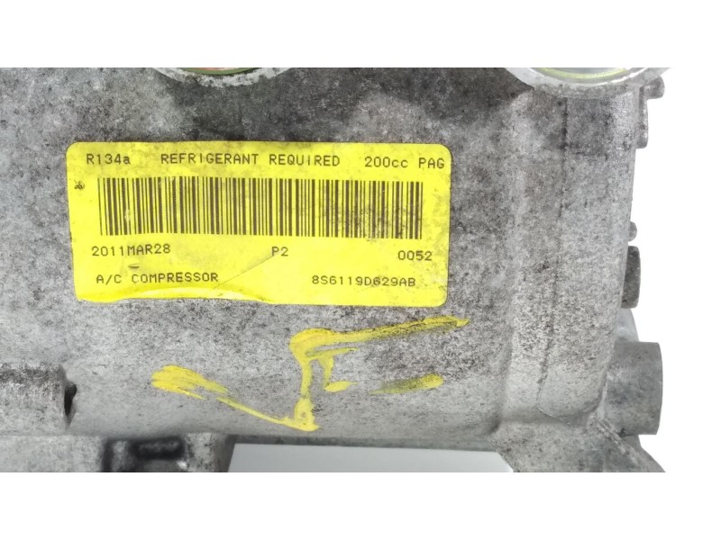Recambio de compresor aire acondicionado para ford fusion (cbk) ambiente referencia OEM IAM 8S6119D629AB  