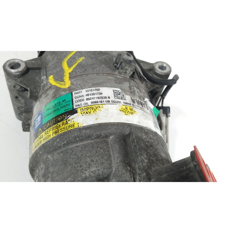 Recambio de compresor aire acondicionado para opel astra h (a04) 1.9 cdti (l48) referencia OEM IAM 13124752  