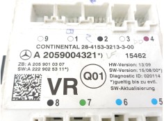 Recambio de modulo electronico para mercedes-benz clase c coupé (c205) c 220 d (205.304) referencia OEM IAM A2059004321   2