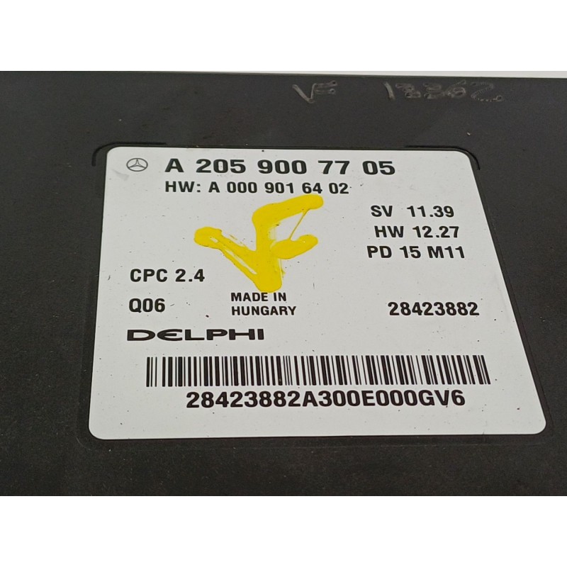 Recambio de centralita cambio automatico para mercedes-benz clase c coupé (c205) c 220 d (205.304) referencia OEM IAM A205900770