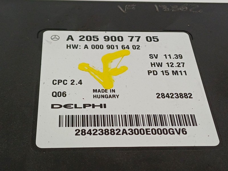 Recambio de centralita cambio automatico para mercedes-benz clase c coupé (c205) c 220 d (205.304) referencia OEM IAM A205900770