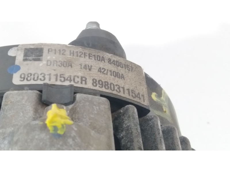 Recambio de alternador para opel astra h sedán (a04) 1.7 cdti (l69) referencia OEM IAM 98031154CR  8980311541