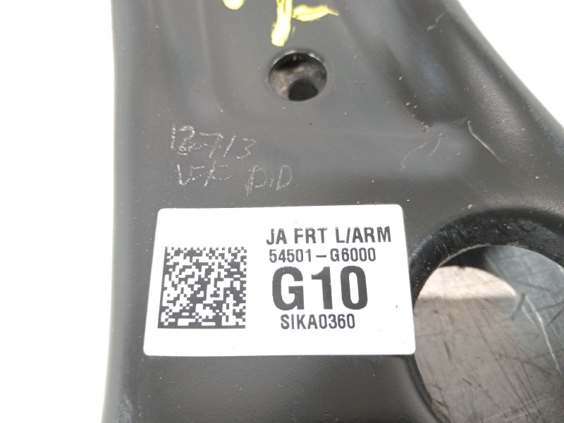 Recambio de brazo suspension inferior delantero derecho para kia picanto referencia OEM IAM 54501g6000  