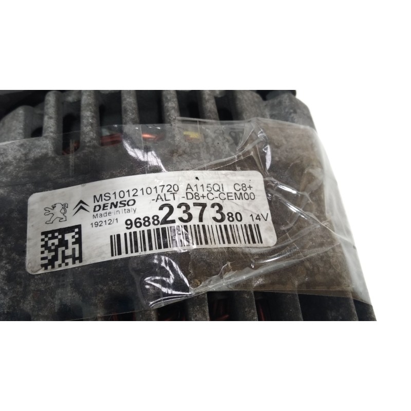 Recambio de alternador para peugeot 208 i (ca_, cc_) 1.2 vti 82 referencia OEM IAM 9688237380  MS1012101720