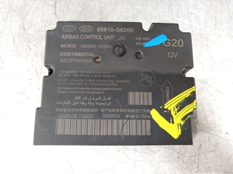 Recambio de kit airbag para kia picanto referencia OEM IAM 84711G600 95910G6200 56900G6600