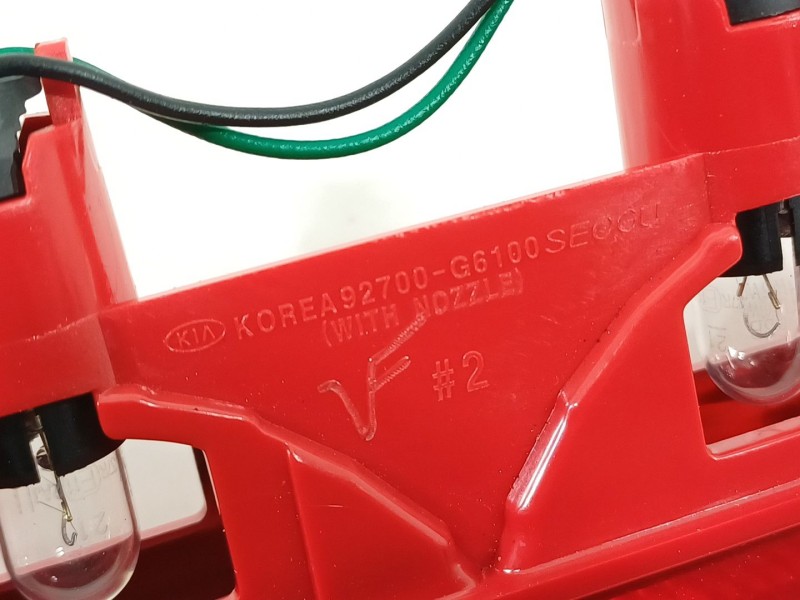 Recambio de luz central de freno para kia picanto referencia OEM IAM 92700G6100  