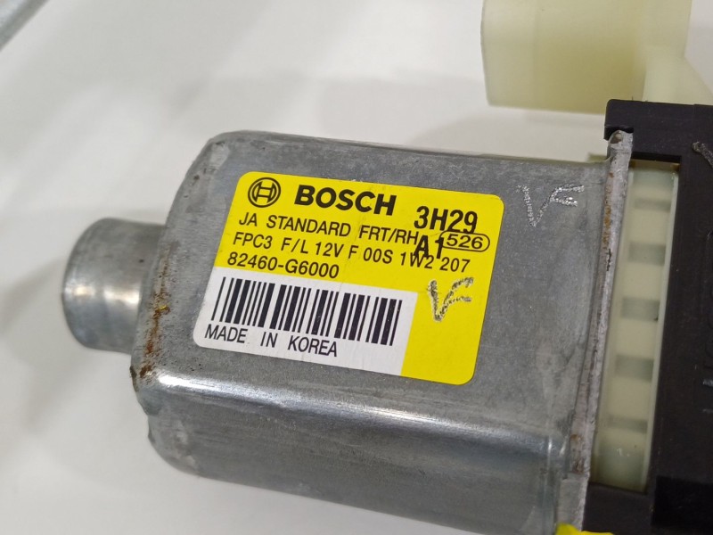 Recambio de elevalunas delantero derecho para kia picanto referencia OEM IAM 82460G6000  