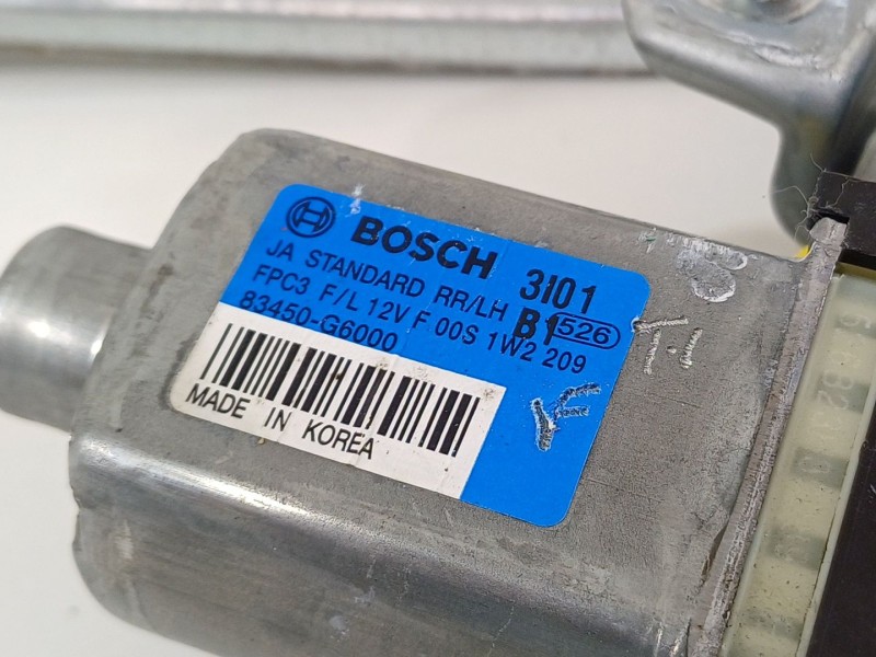 Recambio de elevalunas trasero izquierdo para kia picanto referencia OEM IAM 83450G6000  