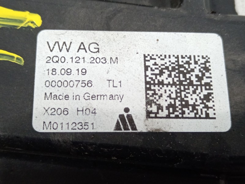 Recambio de electroventilador para skoda scala (nw1) 1.6 tdi referencia OEM IAM 2Q0121203M 2Q0959455H 