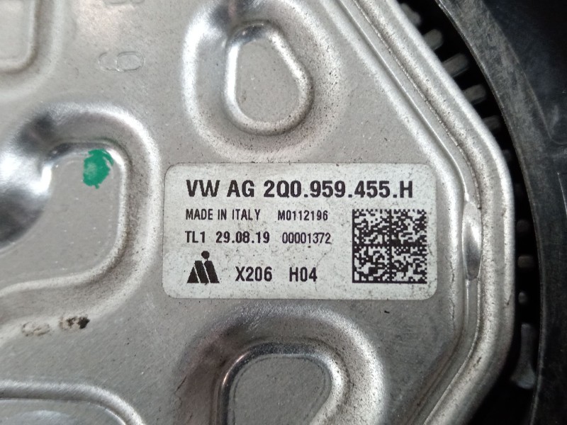 Recambio de electroventilador para skoda scala (nw1) 1.6 tdi referencia OEM IAM 2Q0121203M 2Q0959455H 