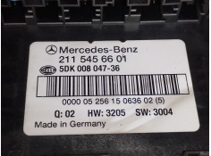 Recambio de caja reles / fusibles para mercedes-benz clase cls (w219) 320 cdi (219.322) referencia OEM IAM 2115456601  5DK008047 2