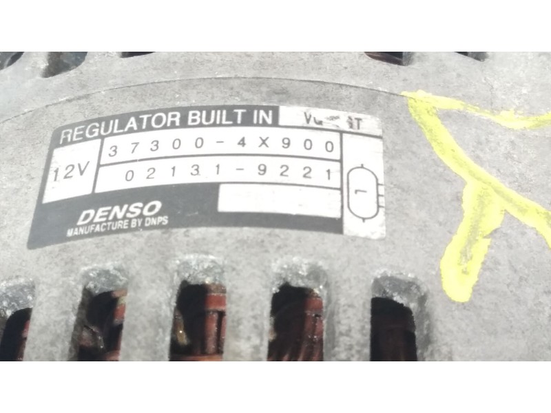 Recambio de alternador para kia carnival / grand carnival iii (vq) 2.9 crdi referencia OEM IAM 373004X900  