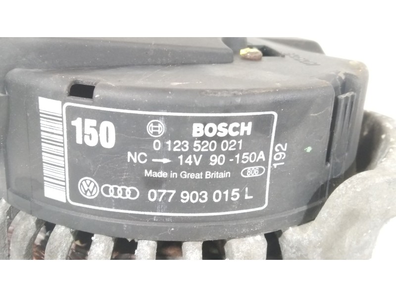 Recambio de alternador para audi s6 avant (4b6) s6 avant referencia OEM IAM 077903015L  0123520021