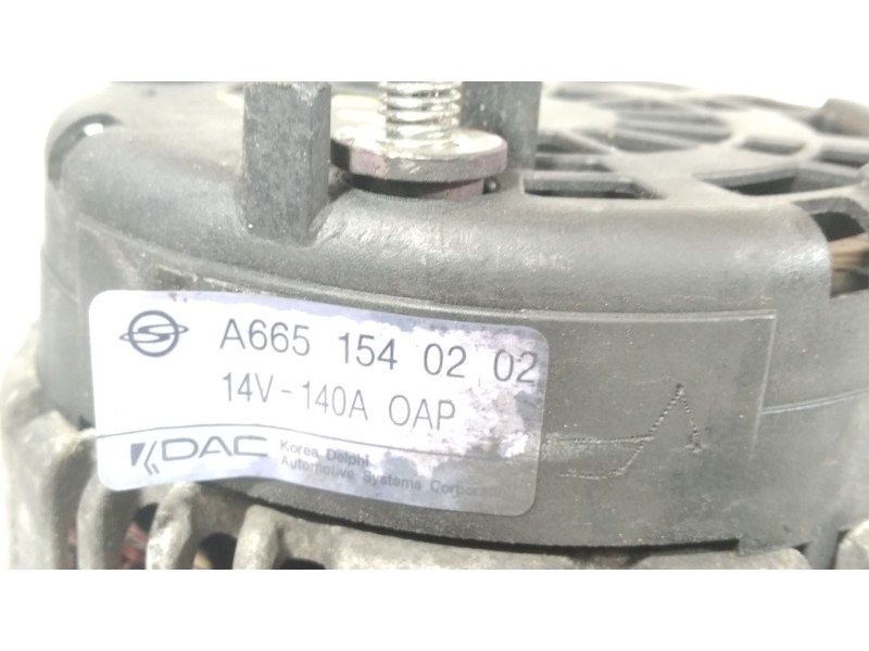 Recambio de alternador para ssangyong rodius xdi referencia OEM IAM A66515402   Recambio de alternador para ssangyong rodius xdi referencia OEM IAM A66515402