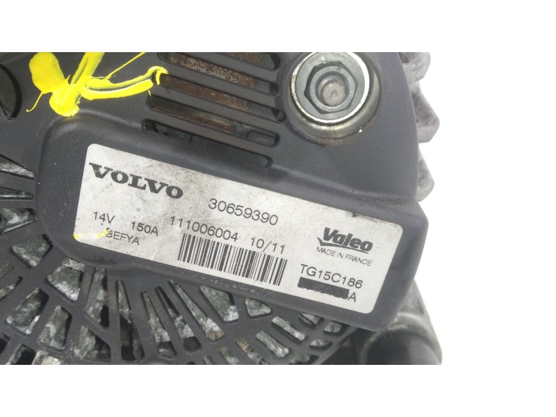 Recambio de alternador para volvo c30 1.6 d drive kinetic referencia OEM IAM 30659390  