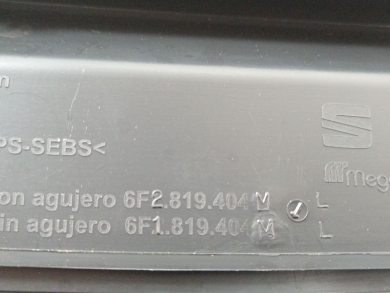 Recambio de torpedo para seat arona (kj7, kjp) 1.0 tsi referencia OEM IAM 6F1819403 6F1819404M 