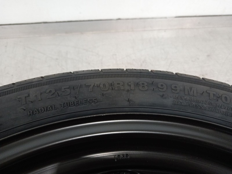 Recambio de neumatico repuesto para seat arona (kj7, kjp) 1.0 tsi referencia OEM IAM 2Q0601027AL 6F9012109D T125/70R18 99M