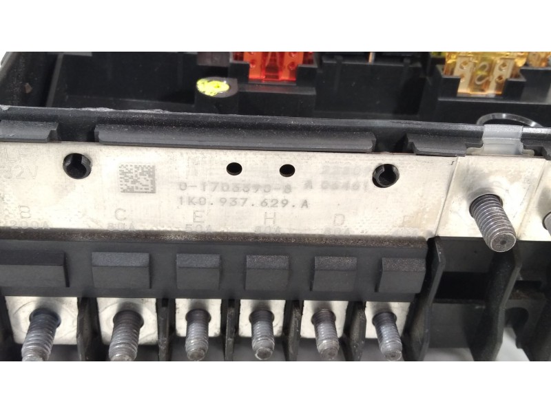 Recambio de caja reles / fusibles para volkswagen golf vi (5k1) 2.0 tdi referencia OEM IAM 1K0937125D  