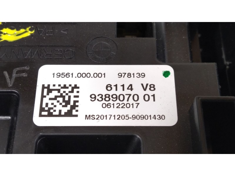 Recambio de caja reles / fusibles para bmw serie 3 touring (f31) 320d referencia OEM IAM 61149389070  