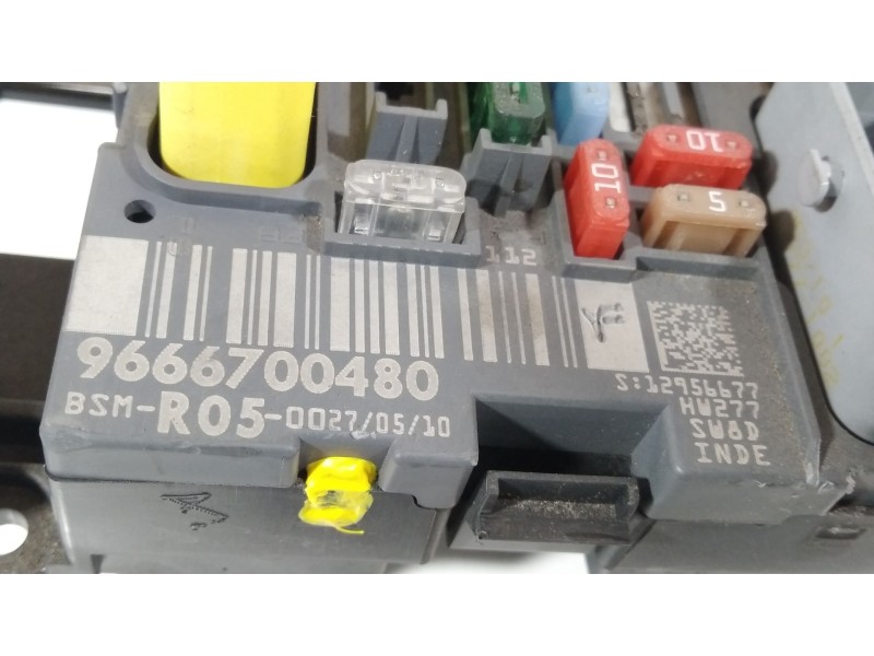 Recambio de caja reles / fusibles para peugeot 308 i (4a_, 4c_) 1.6 hdi referencia OEM IAM 9666700480  