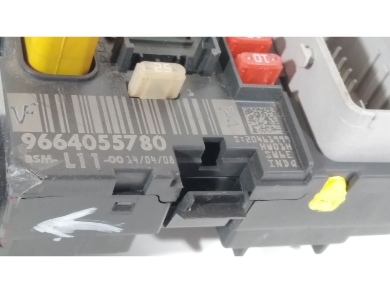 Recambio de caja reles / fusibles para peugeot 207/207+ (wa_, wc_) 1.6 hdi referencia OEM IAM 9664055780  