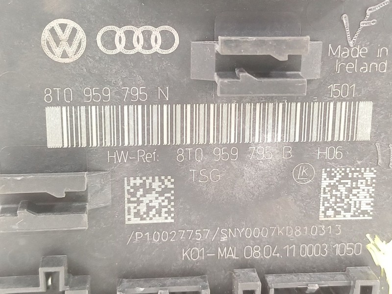 Recambio de modulo confort para audi a4 ber. (b8) básico referencia OEM IAM 8T0959795N  