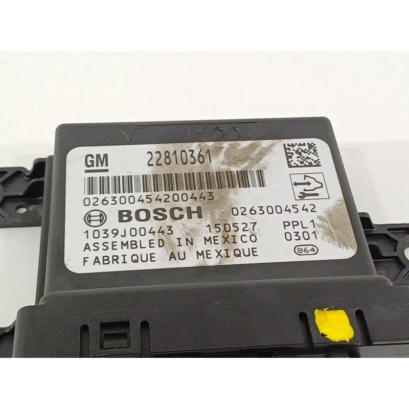 Recambio de modulo electronico para opel zafira tourer c (p12) 1.6 cdti (75) referencia OEM IAM 22810361  0263004542