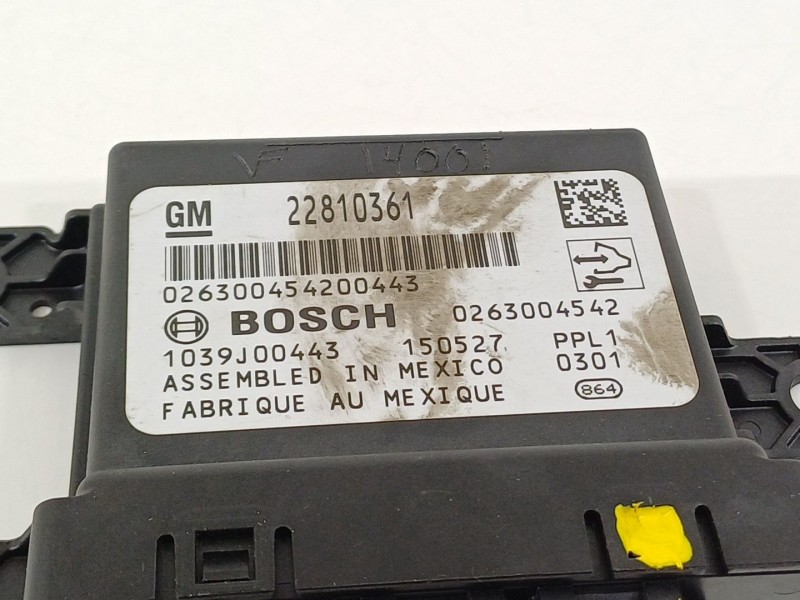 Recambio de modulo electronico para opel zafira tourer c (p12) 1.6 cdti (75) referencia OEM IAM 22810361  0263004542