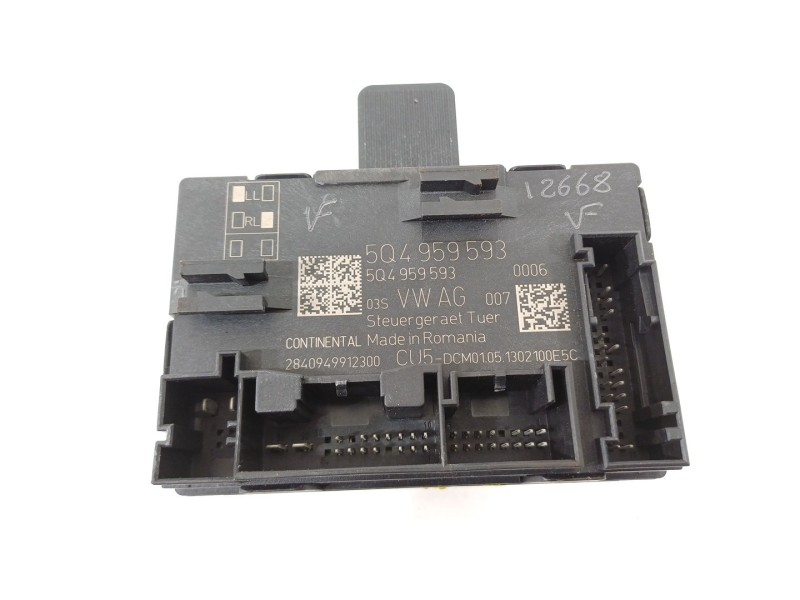 Recambio de modulo confort para seat leon (5f1) 2.0 tdi referencia OEM IAM 5Q4959593  