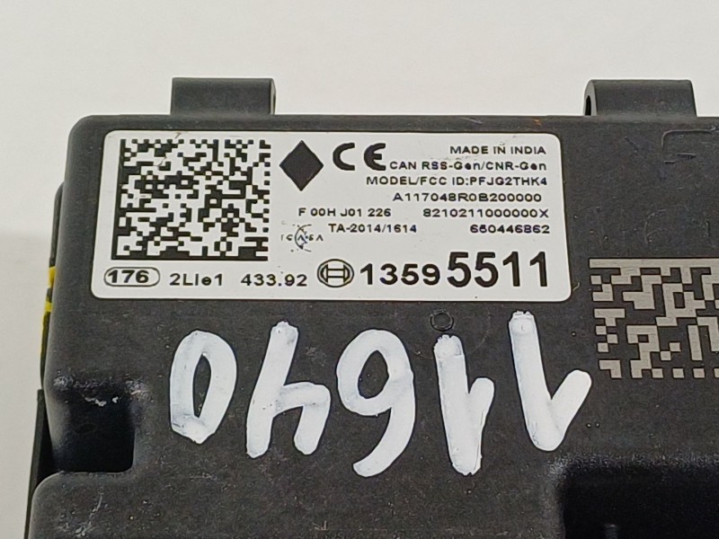 Recambio de modulo electronico para opel insignia grand sport business referencia OEM IAM 13595511  