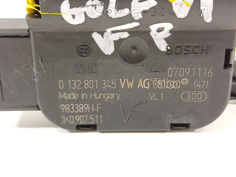 Recambio de motor apertura trampillas climatizador para volkswagen golf vi (5k1) gti referencia OEM IAM 1K0907511  