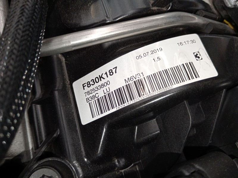 Recambio de motor completo para mini mini (f55) one referencia OEM IAM B38A15A  