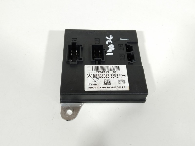 Recambio de modulo electronico para mercedes-benz clase e (w211) e 270 cdi (211.016) referencia OEM IAM 2115452132  